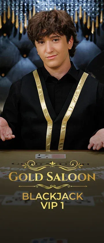 Gold Saloon Blackjack VIP 1 - Evolution